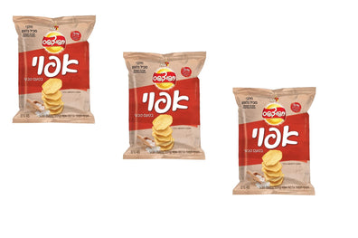 3x Elite Tapuchips Baked Chips Snack Natural Flavored Kosher Israel Product 45g - KOSHERTOP